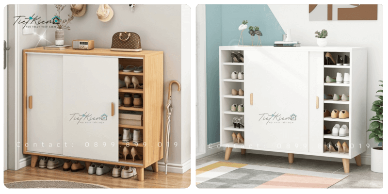 Tủ giày cửa lùa vân gỗ được yêu thích 13 tu-giay-cua-lua-van-go