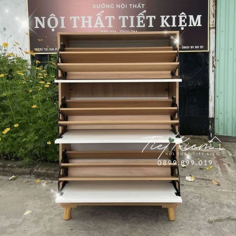 Tủ giầy siêu mỏng hiện đại N80cm TG2306 3 tu-giay-thong-minh