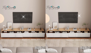 tủ tivi phong thuỷ: lựa chọn chất liệu và màu sắc