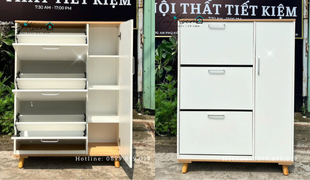 nên mua tủ giày tự lắp ráp hay tủ giày ráp sẵn?