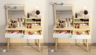 bàn trang điểm - sự lựa chọn thông minh của phái đẹp