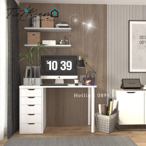 Bàn làm việc thông minh Ikea 1m B17062 7 ban-lam-viec