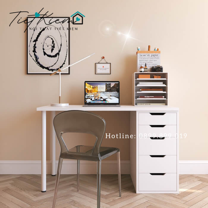 Bàn làm việc thông minh Ikea 1m B17062 1 ban-lam-viec