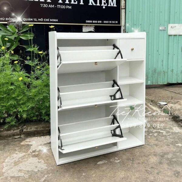 Tủ giầy gỗ siêu mỏng ngang 90cm TG0015 10 tu-giay-go