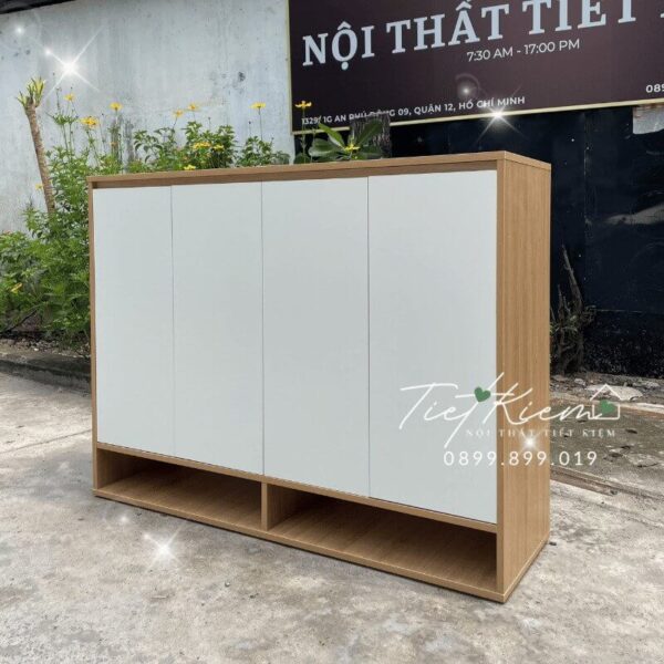 Tủ giày cửa mở 1m2 gỗ TG1990 9 tu-giay-cua-mo