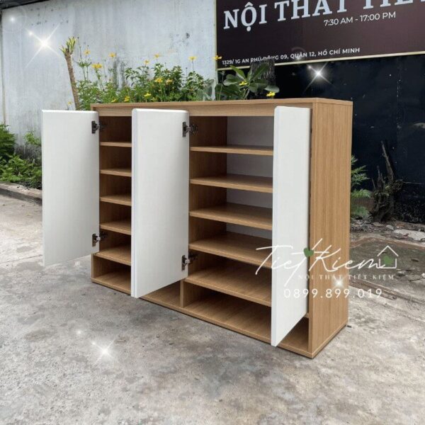 Tủ giày cửa mở 1m2 gỗ TG1990 12 tu-giay-cua-mo