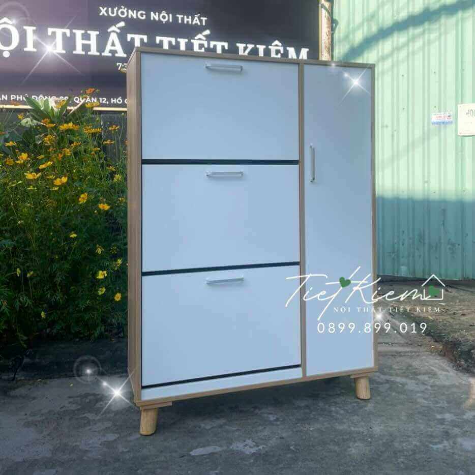 Tủ đựng giày thông minh N90cm TG00103 2 tu-giay-go