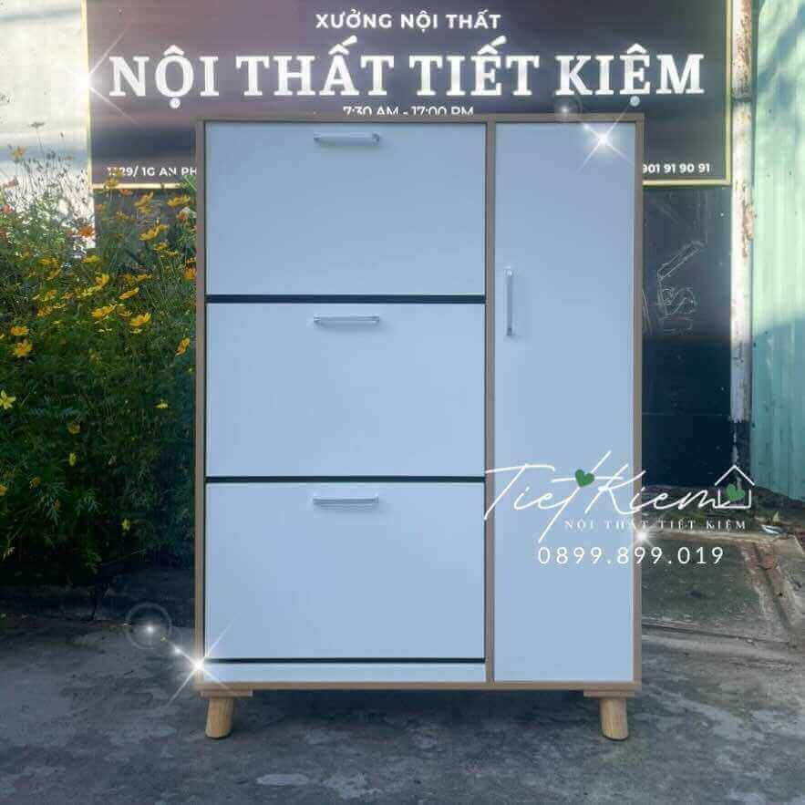 Tủ đựng giày thông minh N90cm TG00103 1 tu-giay-go