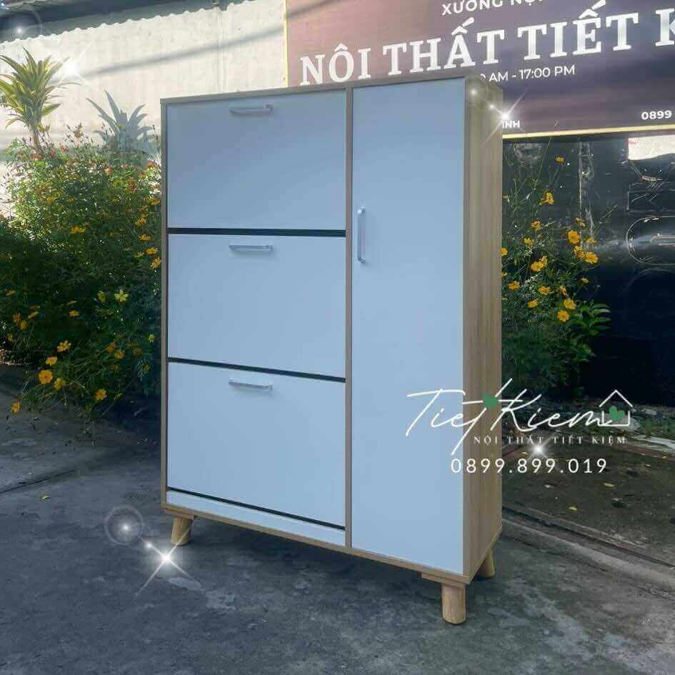 Tủ đựng giày thông minh N90cm TG00103 6 tu-giay-go