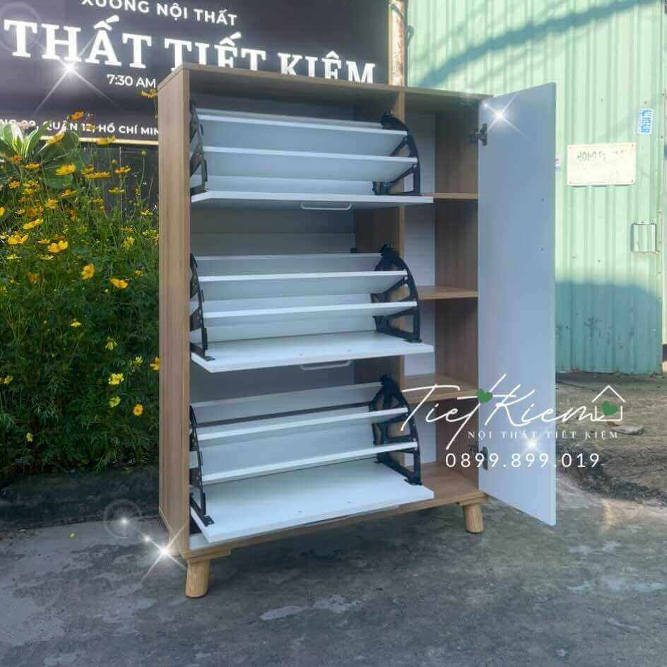Tủ đựng giày thông minh N90cm TG00103 5 tu-giay-go