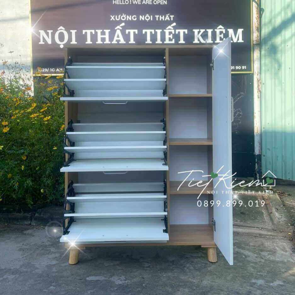 Tủ đựng giày thông minh N90cm TG00103 4 tu-giay-go