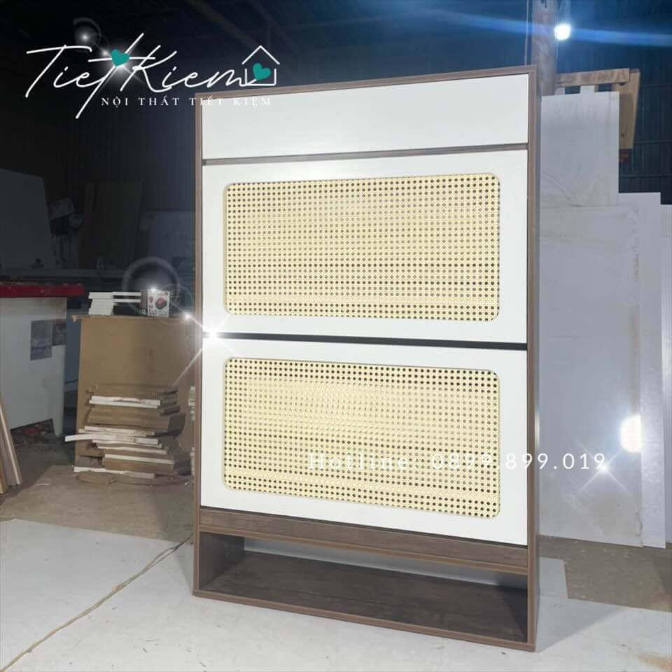 Tủ để giầy thông minh gỗ TG00102 1 tu-giay-go
