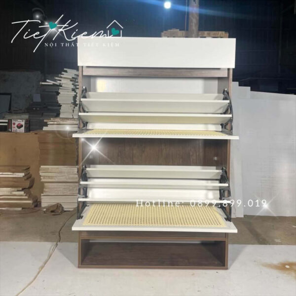 Tủ để giầy thông minh gỗ TG00102 11 tu-giay-go