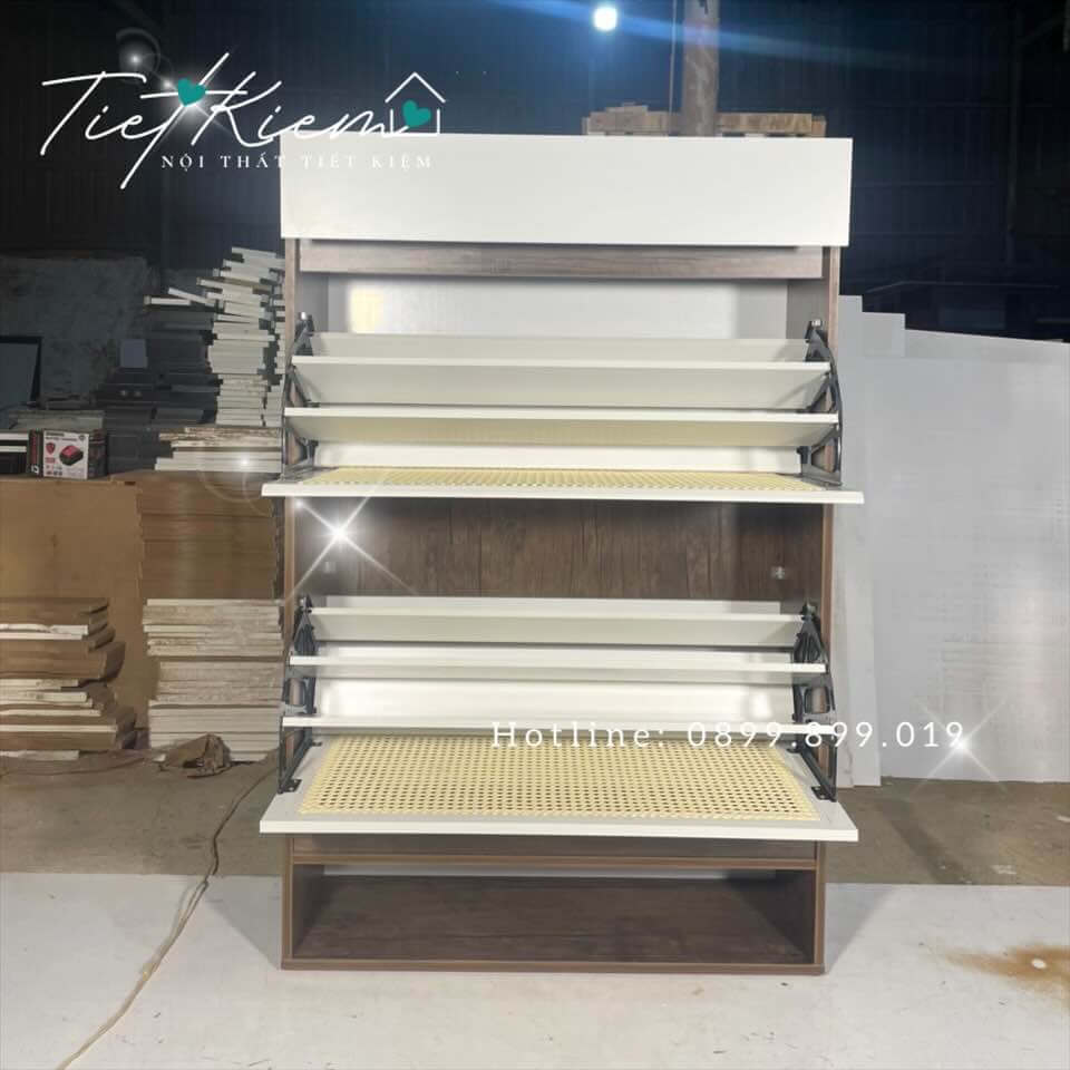 Tủ để giầy thông minh gỗ TG00102 5 tu-giay-go