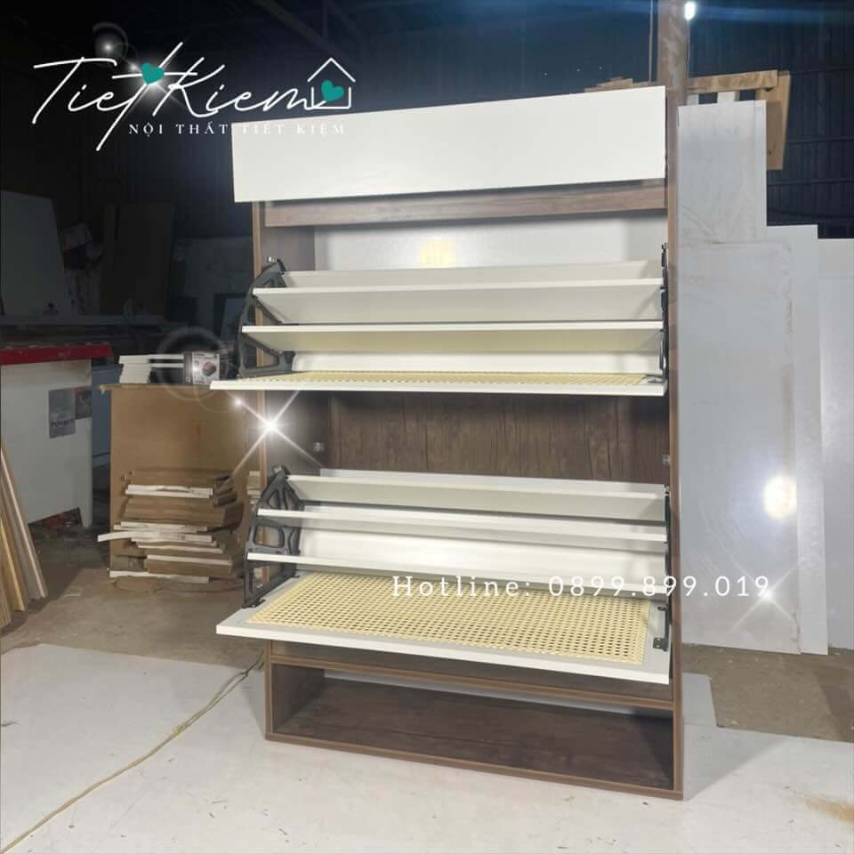 Tủ để giầy thông minh gỗ TG00102 3 tu-giay-go