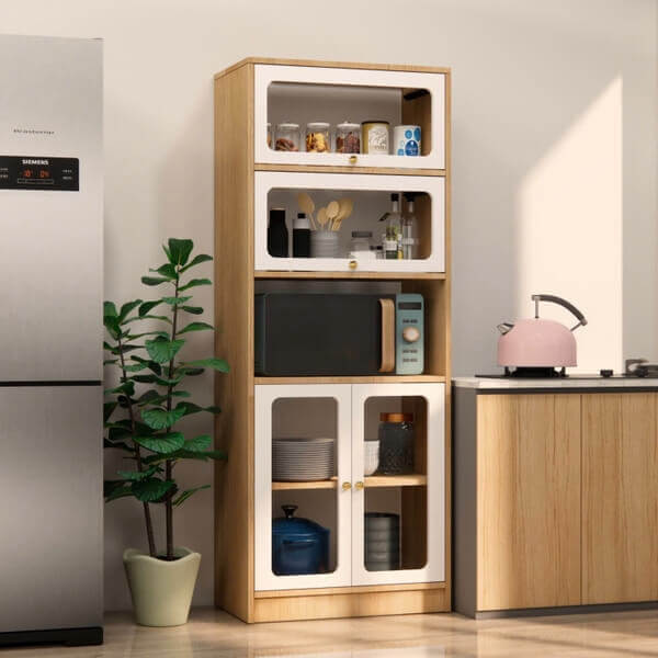 tủ bếp đa năng bằng gỗ n60cm kb250502