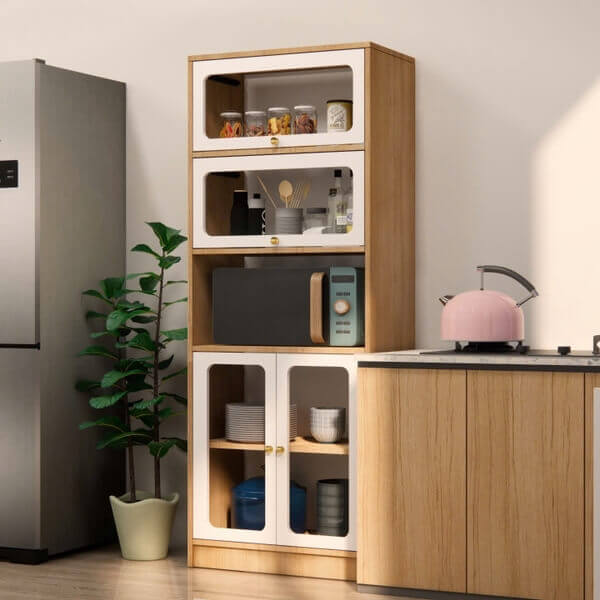 tủ bếp đa năng bằng gỗ n60cm kb250502