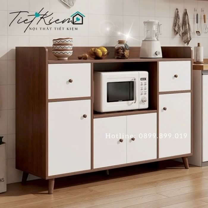 Kệ tủ bếp gỗ đa năng Ngang 1m4 KB15051 2 ke-tu-bep-da-nang