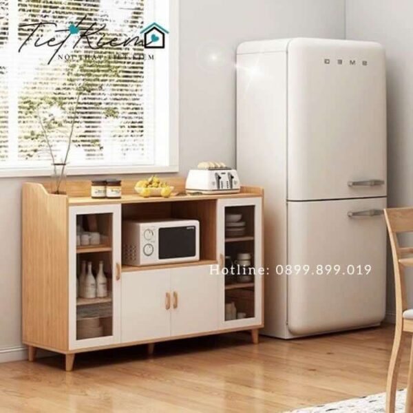 Kệ bếp gỗ đa năng đẹp