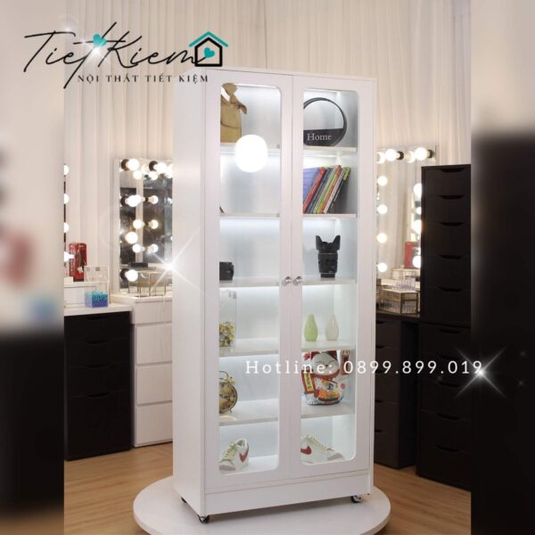 Tủ đựng túi xách cửa kính N70cm TT080601 10 tu-dung-tui-xach