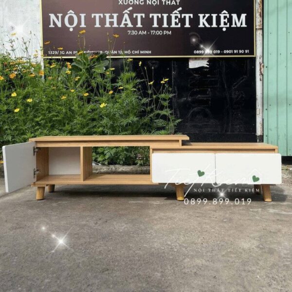 Tủ tivi cao cấp chân gỗ sồi 1m6 152 17 ke-tivi-tu-go-dep