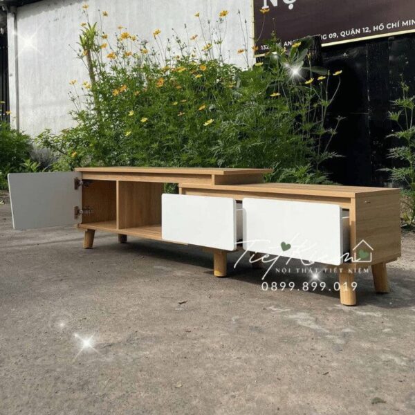 Tủ tivi cao cấp chân gỗ sồi 1m6 152 15 tu-tivi