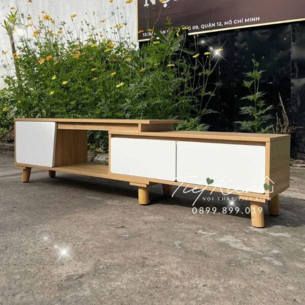 Tủ tivi cao cấp chân gỗ sồi 1m6 152 12 tu-tivi