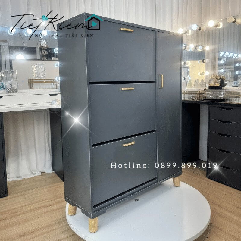 Tủ giày thông minh xám chì TGTM00099 2 tu-giay-thong-minh