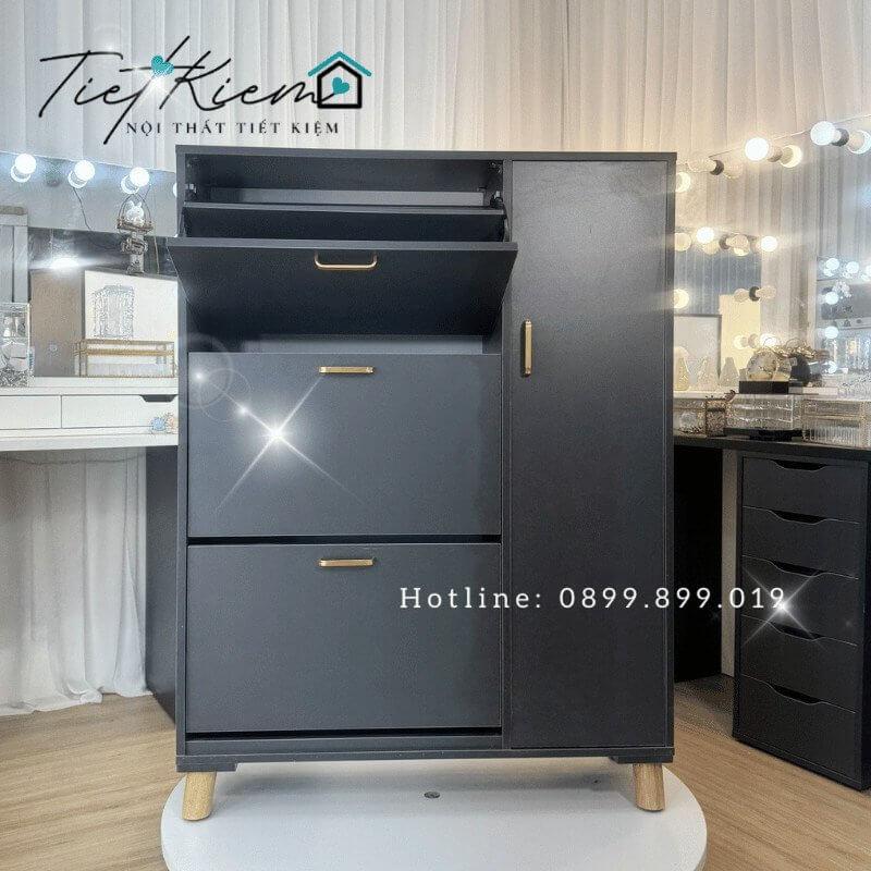 Tủ giày thông minh xám chì TGTM00099 1 tu-giay-thong-minh