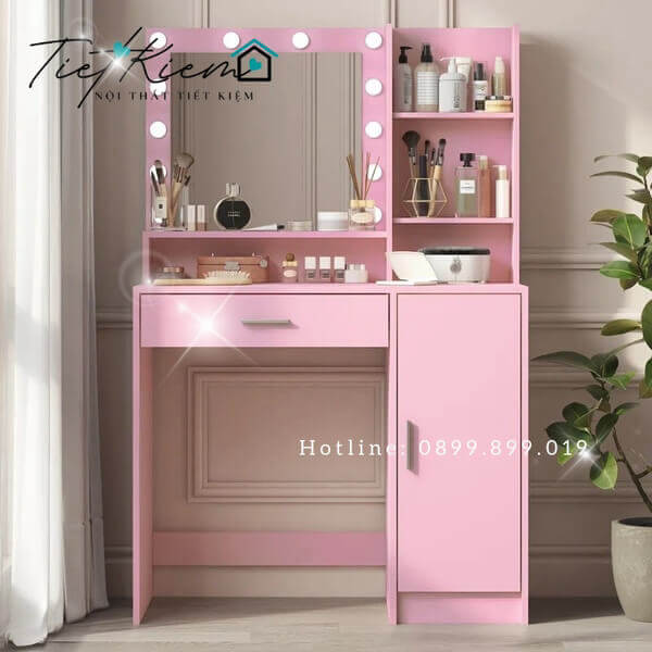 ban-trang-diem-guong-tron