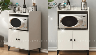 chọn kệ tủ bếp thông minh gỗ hợp phong thủy và may mắn trong năm 2026