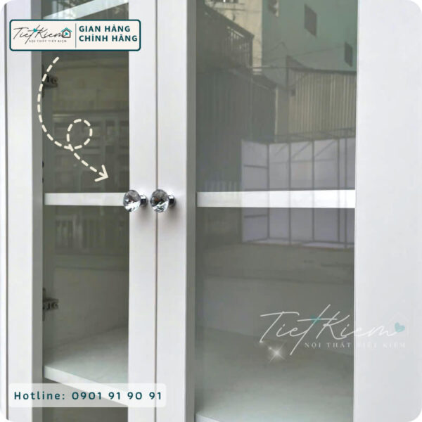 Tủ Túi Xách Gỗ Cánh Kính 60cm TT6011 16 tủ túi xách gỗ cánh kính 60cm tt6011
