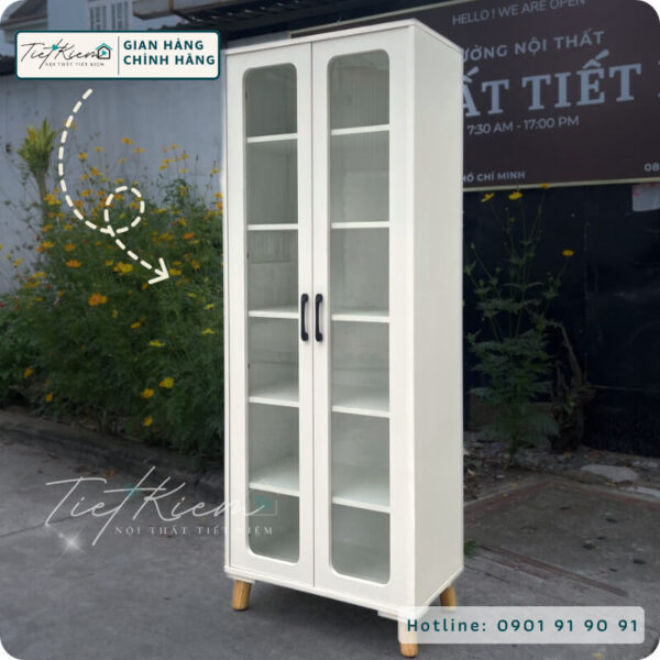 tủ túi xách màu trắng đa năng tt1008