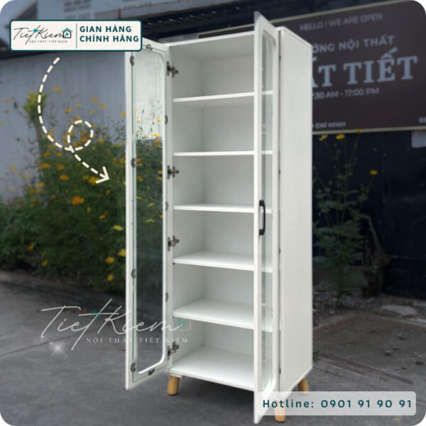 tủ túi xách màu trắng đa năng tt1008