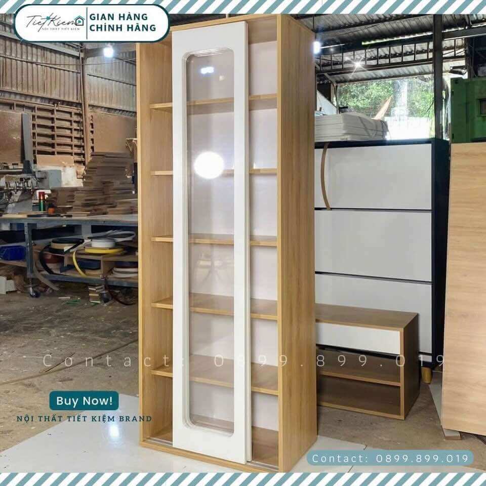 Tủ để Túi Xách Gỗ Cửa Lùa N60cm TT2 4 tu-de-tui-xach
