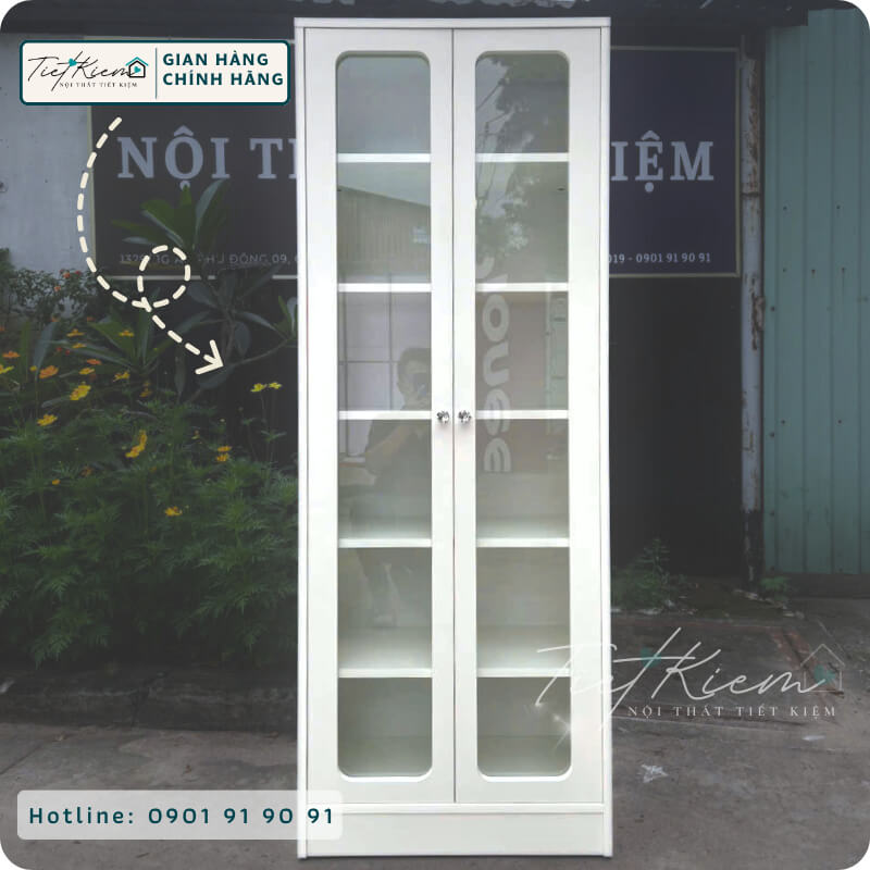 Tủ Túi Xách Gỗ Cánh Kính 60cm TT6011 4 tủ túi xách gỗ cánh kính 60cm tt6011