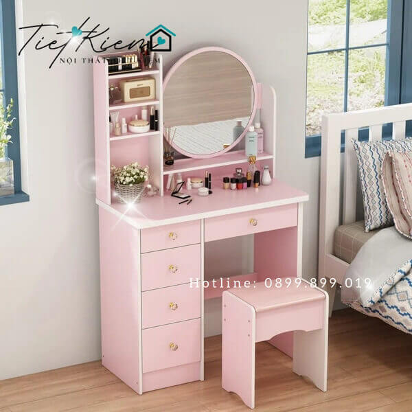 Bàn trang điểm cho phòng nhỏ: Sang trọng trong không gian nhỏ 15 ban-trang-diem-cho-phong-nho