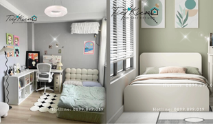 xu hướng nội thất phòng ngủ tối giản năm 2026