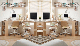 mẹo bố trí bàn học làm việc đón vận may