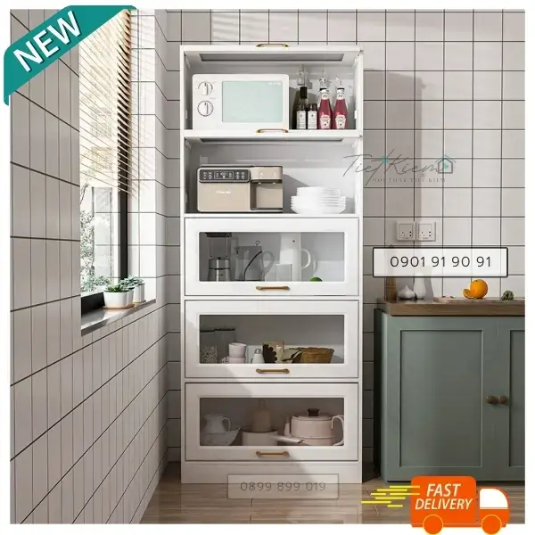 Mẫu kệ bếp thông minh cho không gian bếp gọn gàng 19 mau-ke-bep-thong-minh