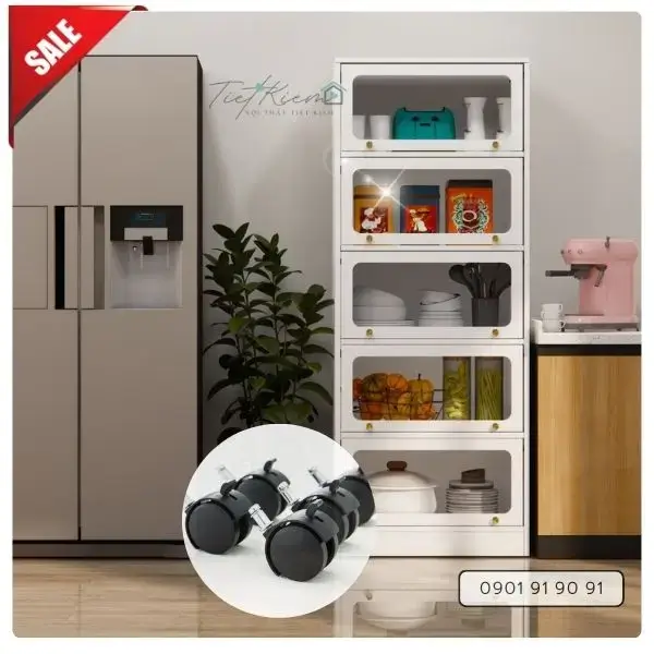 Các mẫu kệ để đồ nhà bếp đa năng giúp bạn sắp xếp gọn gàng 10 ke-de-do-nha-bep-da-nang