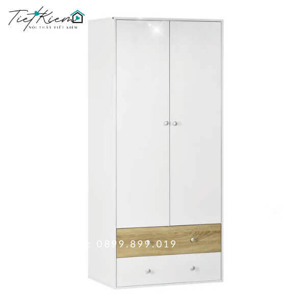 Tủ quần áo dài 80cm TA180913 4 tủ áo đẹp phòng ngủ ngang 80cm ta18096