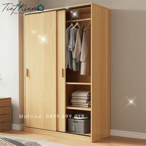 Tủ quần áo cửa lùa 1m6 TA180916 3 tủ quần áo cửa lùa 1m6 ta180916