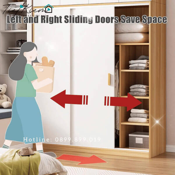 Tủ quần áo cửa lùa 1m6 TA180916 5 tủ quần áo cửa lùa 1m6 ta180916