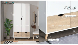 khám phá mẫu tủ quần áo đẹp và đa năng cho căn phòng nhỏ