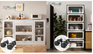 top 5 tủ bếp thông minh cho không gian hiện đại