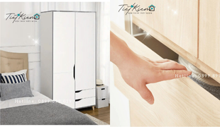 lựa tủ quần áo đa năng giúp bạn lưu trữ thoải mái, gọn gàng