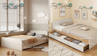 5 lợi ích bất ngờ của giường ngủ ngăn kéo gỗ bạn không bỏ qua