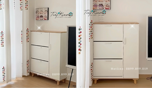 lý do bạn nên sở hữu một chiếc tủ đựng giày dép bằng gỗ trong nhà