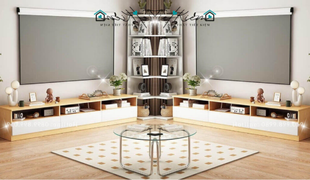 tủ kệ tivi phòng khách hiện đại sang trọng ngôi nhà bạn